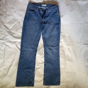 Low waist Blue straight wrangler jeans